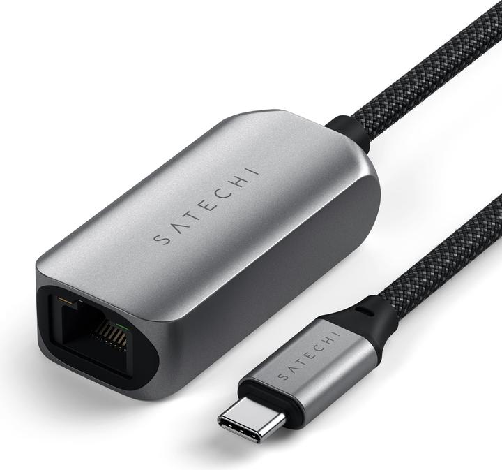 Satechi USB-C zu Ethernet Adapter (USB-C 3.2 Gen 1, RJ45 2.5 Gigabit Ethernet (1x))