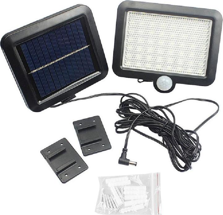 Immagine prodotto Wattstunde Proiettore LED solare, sensore di movimento, IP44, set da 2 (IP44)