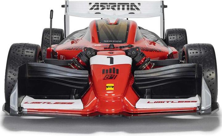 Produktbild Arrma Formel 1 Limitless 8s ARTR 1:7 - Rot / Schwarz (ARR Almost-Ready-to-Race)