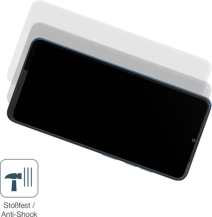 Produktbild Dipos Anti-Shock Displayschutz Matt 9H (1 Stück, HTC Wildfire)