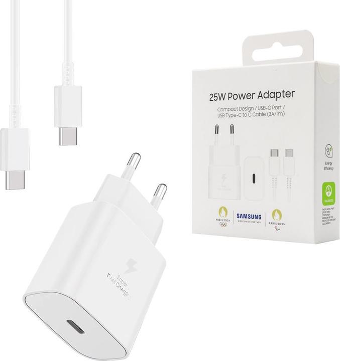 Productafbeelding Samsung PD Reisadapter + USB-C kabel (25 W)