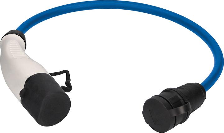 Produktbild As - Schwabe Elektroauto Adapter-Ladekabel Mode 3 Typ 2 auf Schutzkontaktstecker (Typ 2, 3.60 kW, 16 A, 0.50 m)
