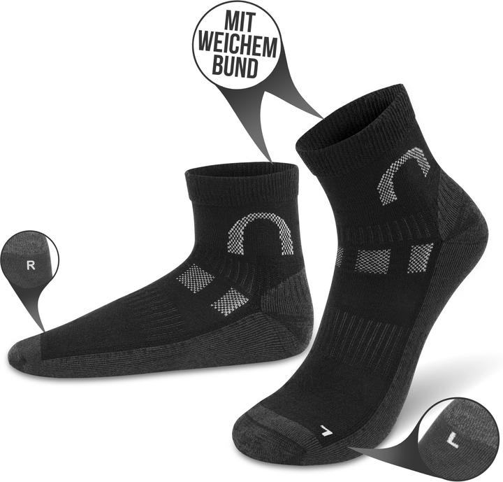 Immagine prodotto Normani 2 paia di calzini corti Merino Lismore (Confezione da 2, 43 - 46)