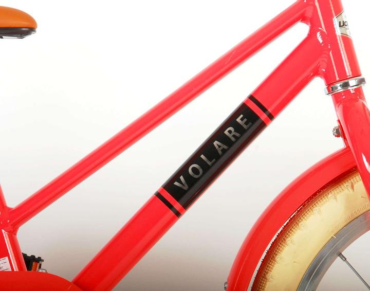 Productafbeelding Volare Melody Kinderfiets - Meisjes - 16 inch - Pastel Rood - Prime Collectie (16")