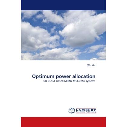 Optimum power allocation, Fachbücher von Wu Yin