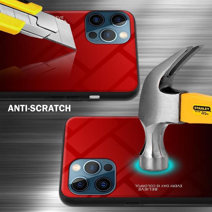 Immagine prodotto Cadorabo Manicotto per vetro in TPU a 2 colori (Apple iPhone 13 Pro Max)