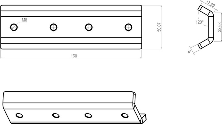 Immagine prodotto Hagor 3222 Accessori per supporto TV (Canalina per cavi / canalina per cavi)