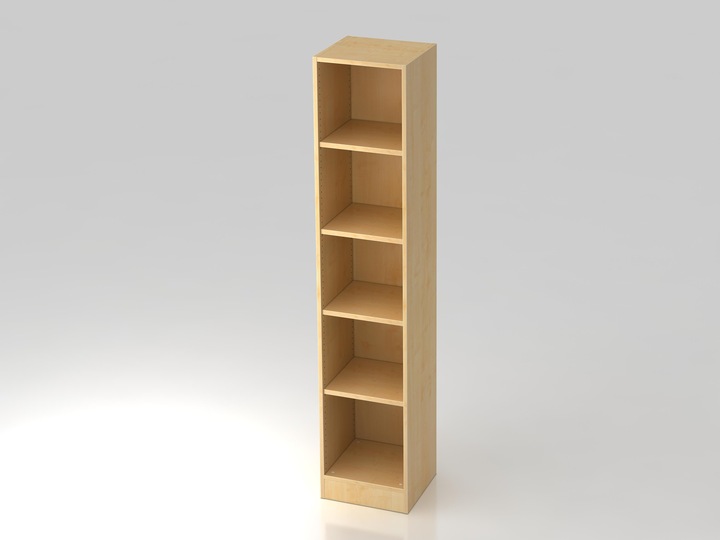 Produktbild Hammerbacher Solid (40.5 x 40 x 200.5 cm)