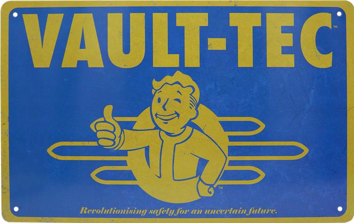 Produktbild Fanattik Fallout Set de 3 panneau métal Brands