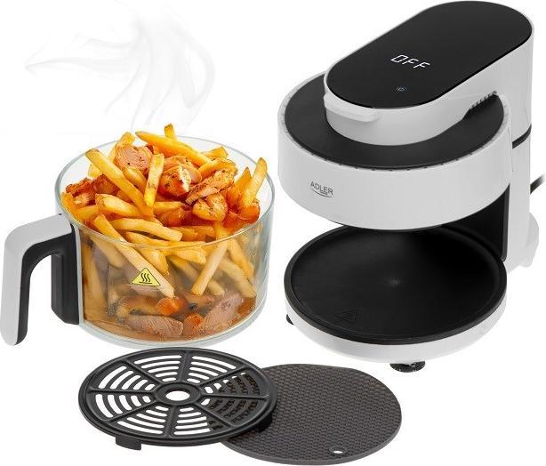 Produktbild Adler Ölfreie Fritteuse mit einem Glasbehälter 3L
