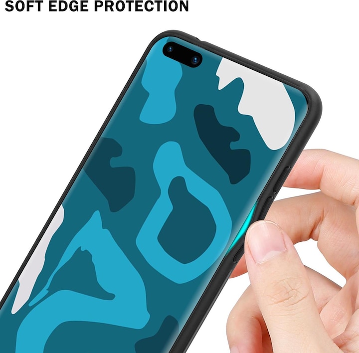Immagine prodotto Cadorabo Copertura in vetro TPU 2 colori (Huawei P40 Pro+)
