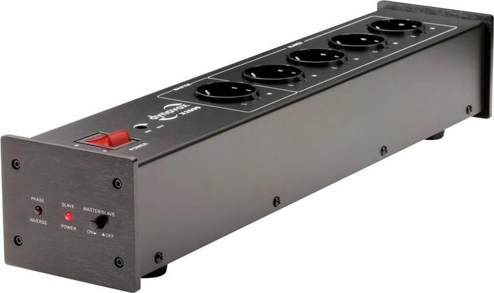 Dynavox HiFiSteckdosenleiste X2000 schwarz mit MasterSlaveFunktion (Audiogerät Bildschirm-Schutzfolie)