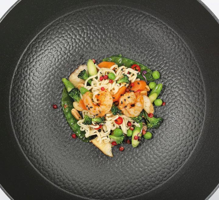 Actual product image Küchenprofi Country wok pan Ø28cm bw (Cast iron, 28 x 8 cm)