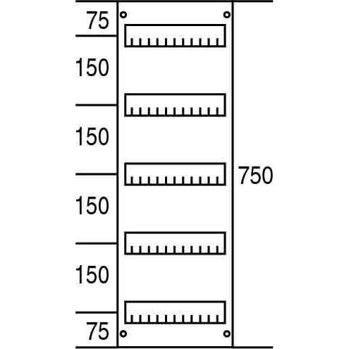 Thumbnail - Striebel & John STR AG215 AG215 Abdeckung 750x250mm o.Schlitz, Elektronikzubehör + Gehäuse, Grau