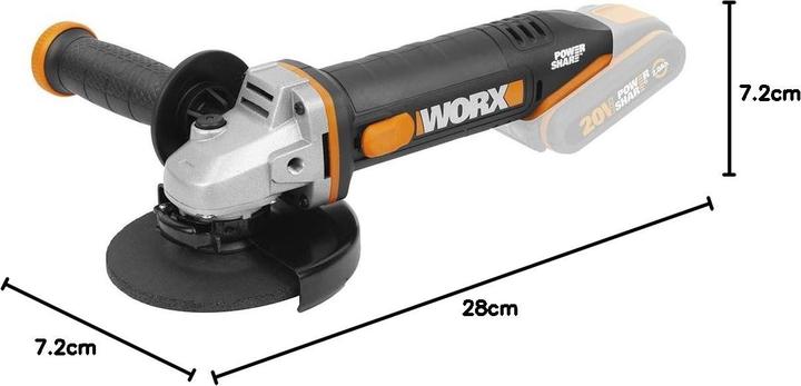 Produktbild Worx WX803.9 (125 mm)
