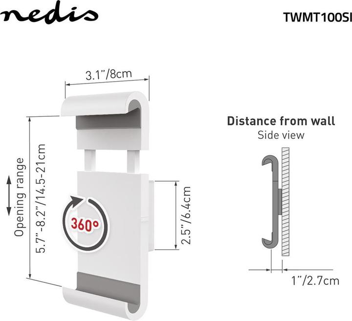 Actual product image Nedis TWMT100SI