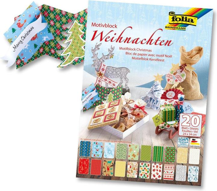 Produktbild Folia Weihnachten III (270 g/m², 1x)