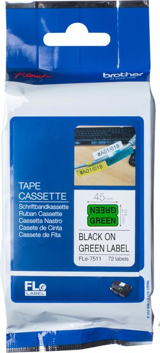 Actual product image Brother P-Touch (2.10 cm, Green)