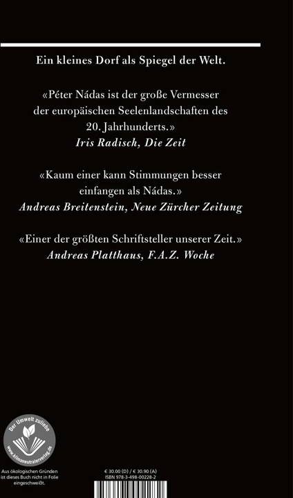 Immagine prodotto Schauergeschichten (Tedesco, Péter Nádas, Heinrich Eisterer, 2022)