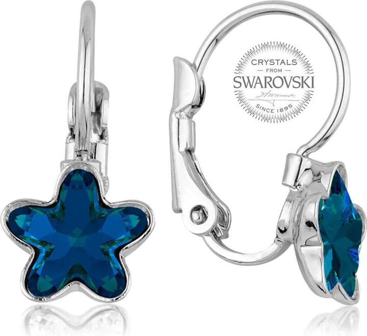 Image du produit Levien Boucles d'oreilles fille avec cristal STARBLOOM (L)