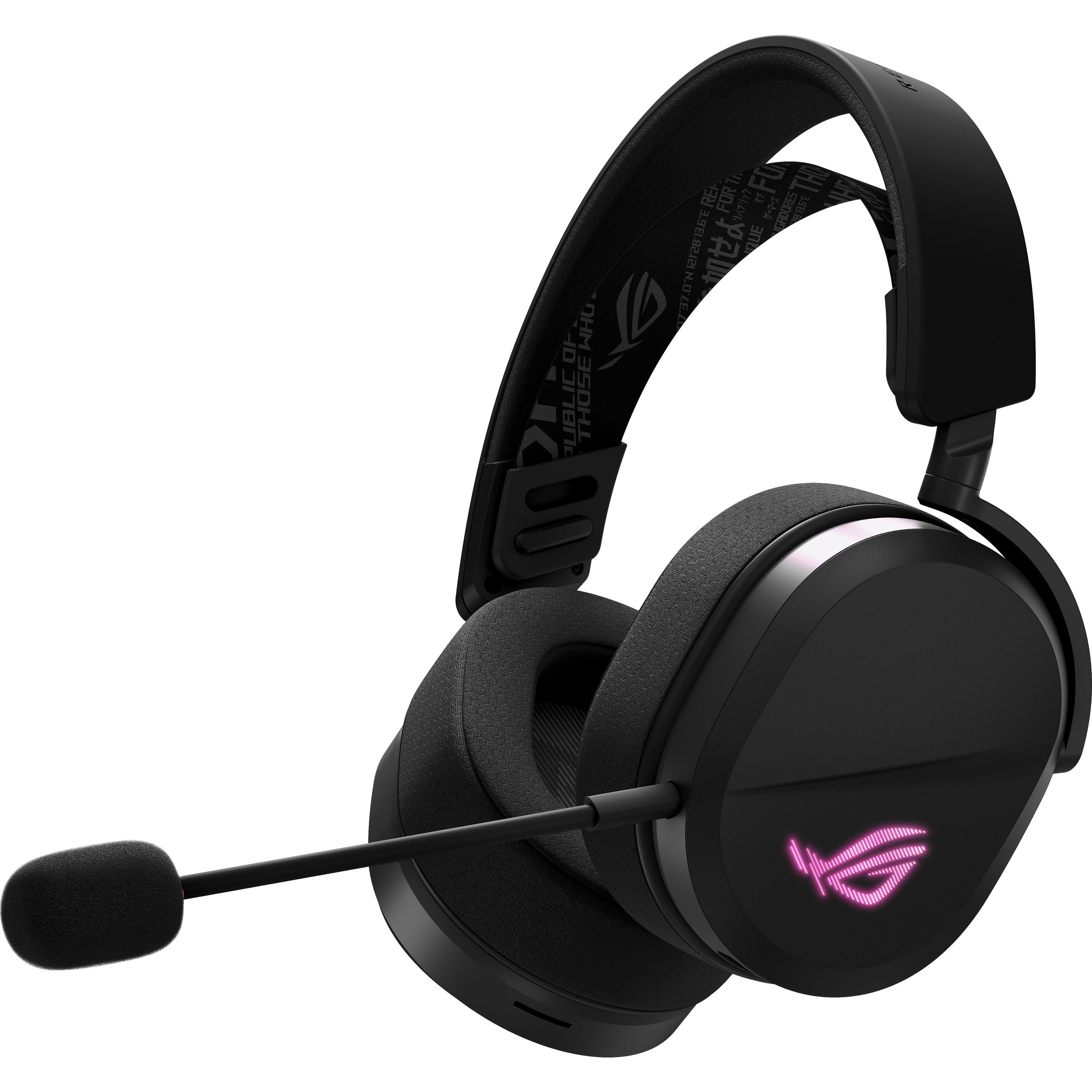 ASUS ROG Pelta (Kabelgebunden, Kabellos), Gaming Headset, Schwarz