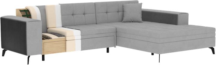Immagine prodotto ELTAP Finché (Divano letto, Divano ad angolo, 4 posti)