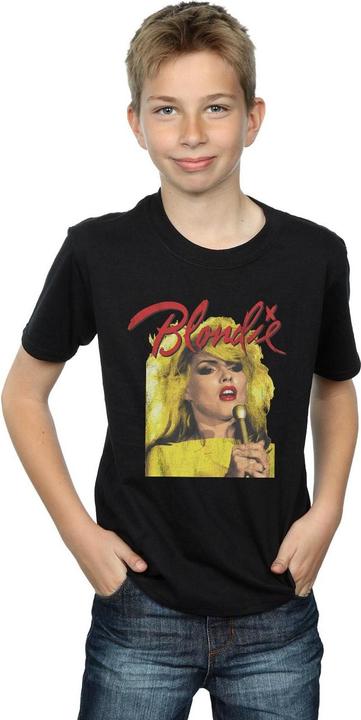 Immagine prodotto Blondie Singing With Mic Maglietta Ragazzi (152, 158)