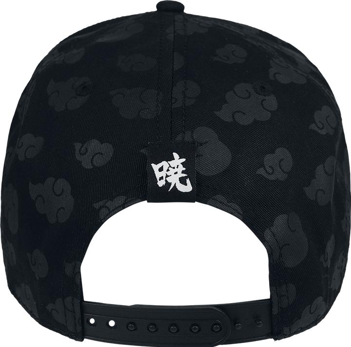 Actual product image Difuzed Naruto Shippuden Baseball Cap Tonal Akatsuki Cloud (One size)