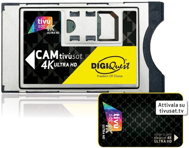 Actual product image Tivu CAM Tivusat 4K Ultra HD (Other, CI module)