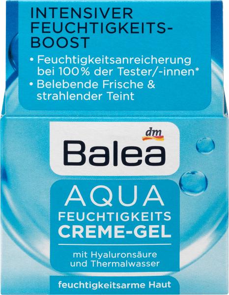 Produktbild dm Balea Aqua Feuchtigkeits Creme-Gel (50 ml, Tagescreme)