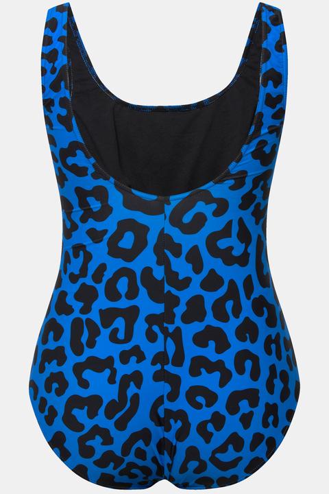 Actual product image Ulla Popken Leopard Print Swimsuit (62)