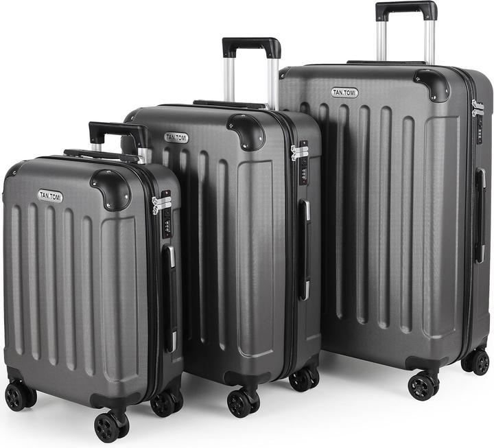 Produktbild Tan.Tomi 3-teiliges Hartschalenkoffer-Set (95 l)