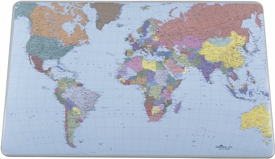 Actual product image Durable World map (40 x 53 cm)