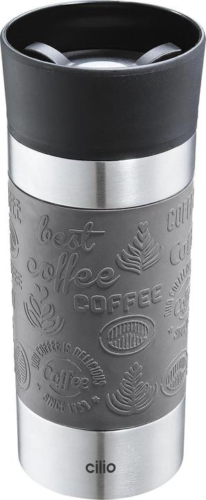 Image du produit Cilio Gobelet isotherme Viaggio 360ml gris (0.36 l)