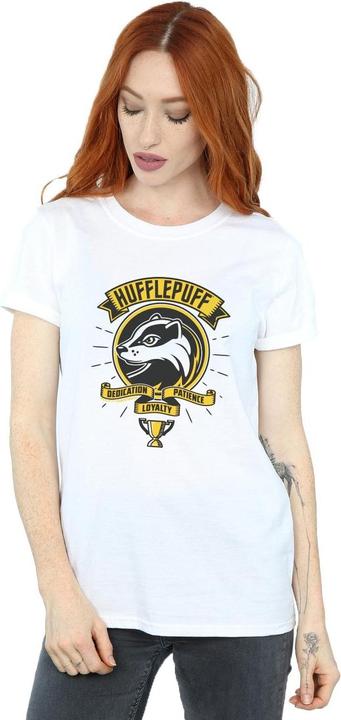 Image du produit - T-shirt HUFFLEPUFF TOON CREST - Femme (L)
