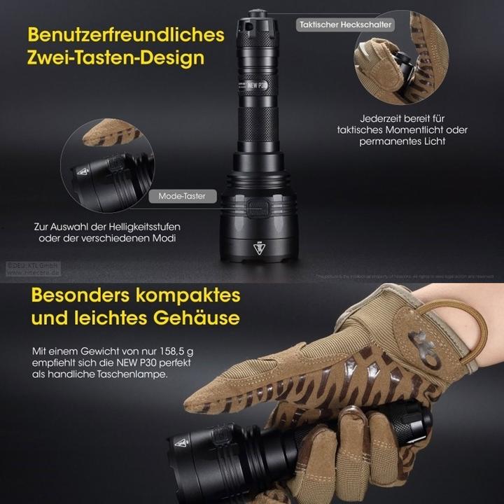 Produktbild Nitecore P30 (15.55 cm, 1000 lm)