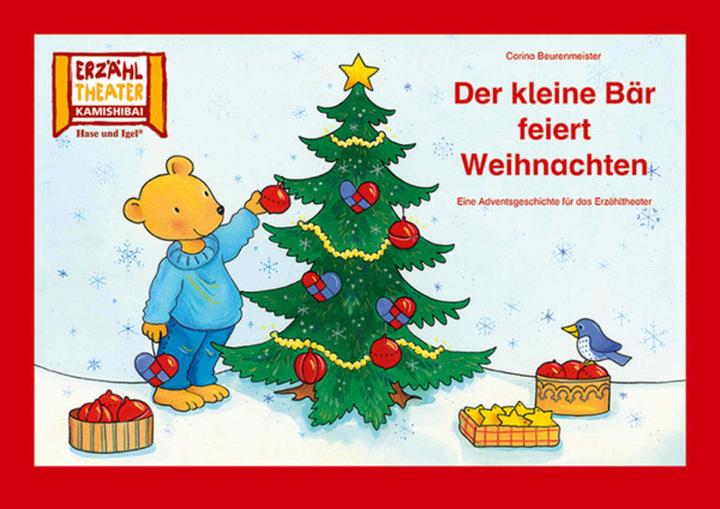 Kamishibai: Der kleine Bär feiert Weihnachten (Deutsch, Corina Beurenmeister, 2020)