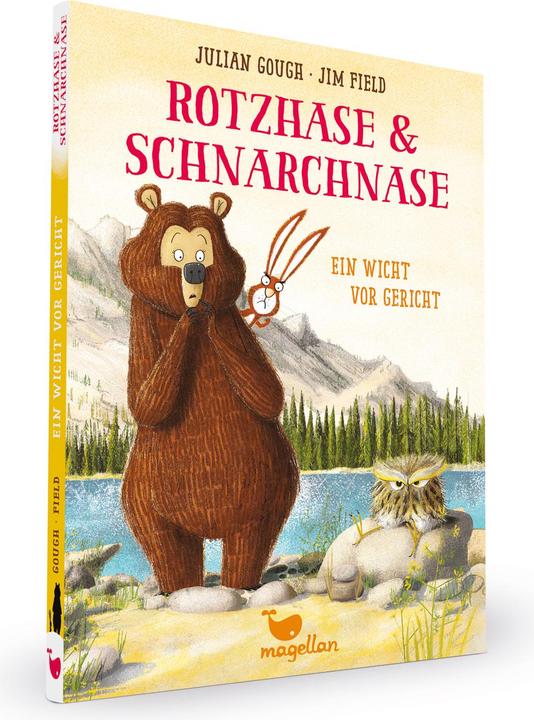 Produktbild Rotzhase & Schnarchnase - Ein Wicht vor Gericht - Band 3 (Deutsch, Gesine Schröder, Jim Field, Julian Gough, 2018)