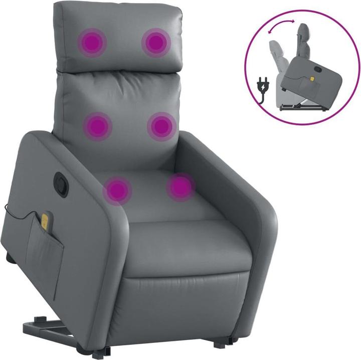Image du produit vidaXL Massagesessel mit Aufstehhilfe
