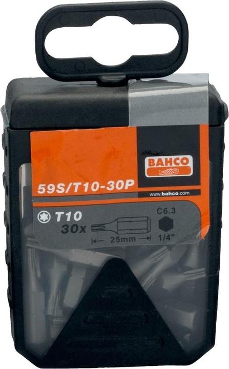 Produktbild Irimo Bahco bits tx20 25mm - 59s/t20-30p industribits 30stk i boks (Innensechsrund TX)