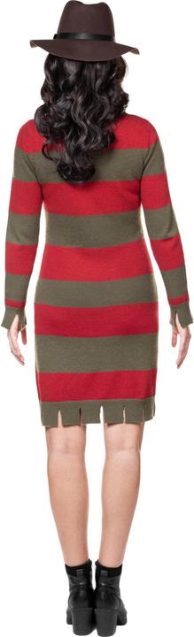 Produktbild Metamorph Freddy Krueger Kostüm für Frauen mit Hut und original Handschuh (M)