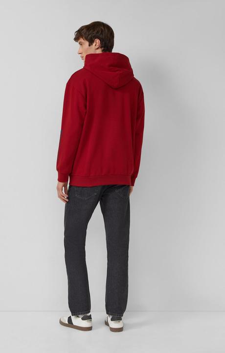Produktbild s.Oliver Sweatshirt Softer Hoodie im Relaxed Fit mit Artwork (L, S)