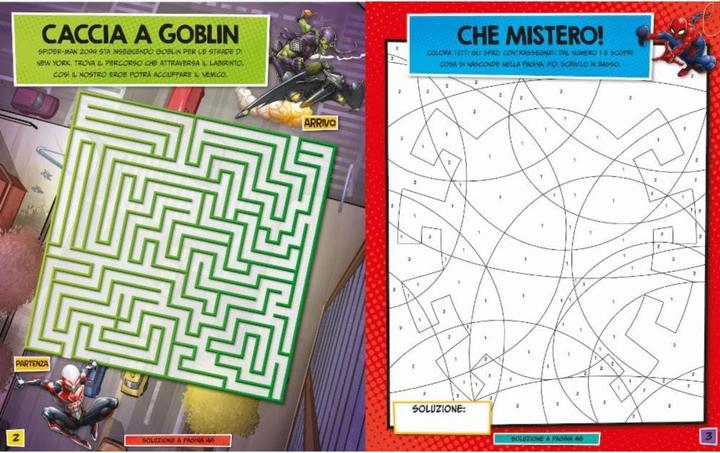 Produktbild Libri Spiderman. Mega Sticker. Con Tanti Adesivi, Giochi E Attivita. Ediz. A Colori