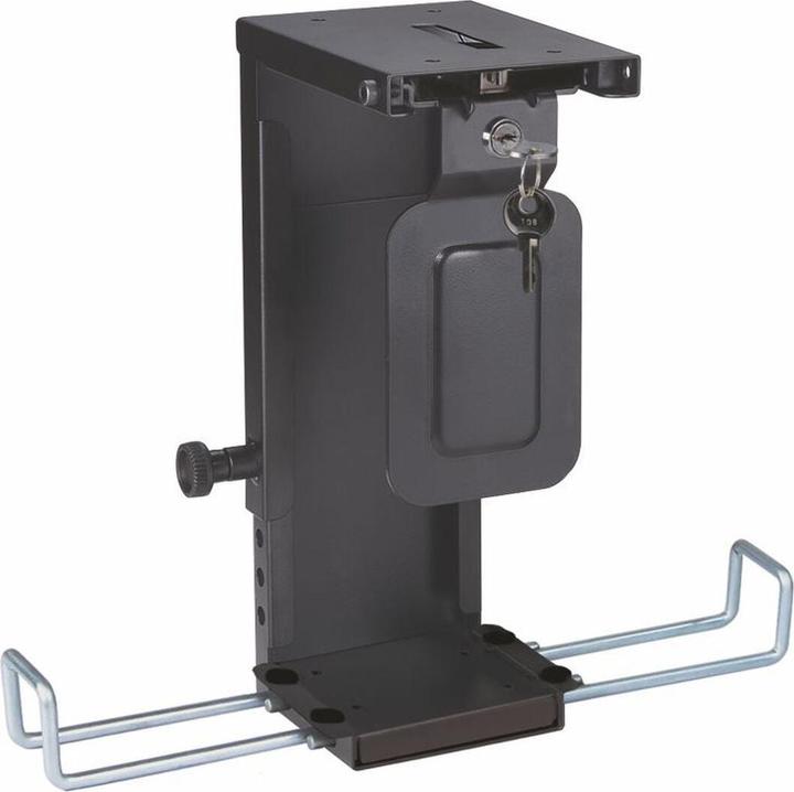 Actual product image Neomounts CPU-D075BLACK/LK Calculator Holder Height 20 to 36cm 7.87 to 14.17 inches Width 5 to 10cm 1.97 to