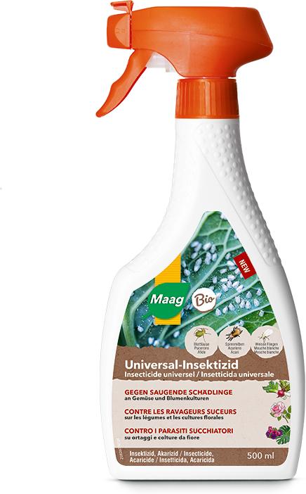 Maag Universal-Insektizid Spray (Spinnmilben, Weissen Fliegen, Wollläuse, Blattläuse)