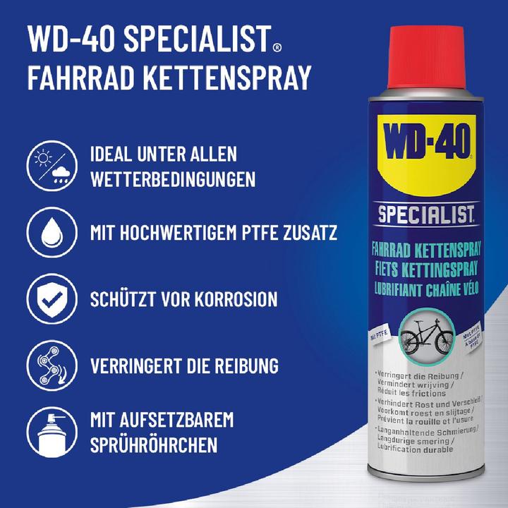 Actual product image WD-40 Chain spray SPECIALIST 250 ml (250 ml, Chain oil)