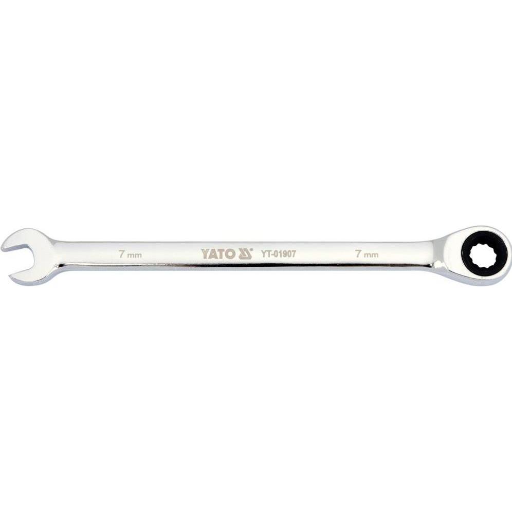 Yato, Schraubenschlüssel, Combination Ratchet Wrench 7mm (7 mm)
