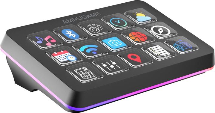 Image du produit Fifine D6 Clavier LCD Contrôleur de bureau programmable avec touches d'affichage LCD