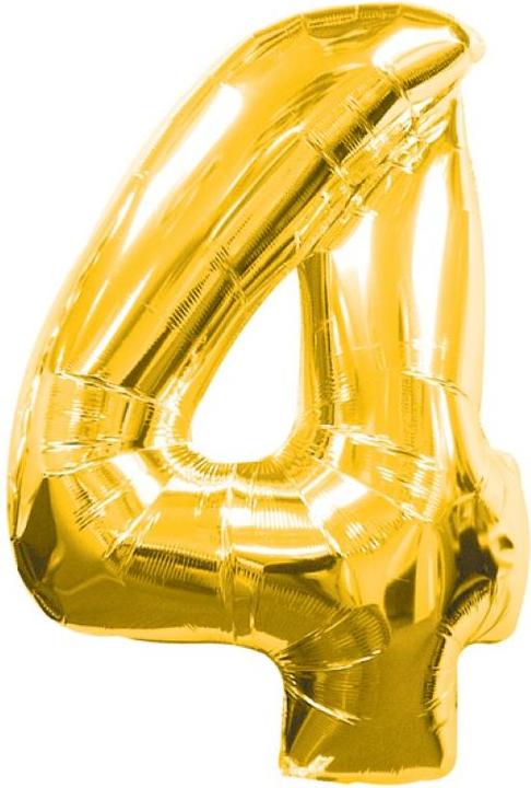 Amscan Zahl 4 (1 x)