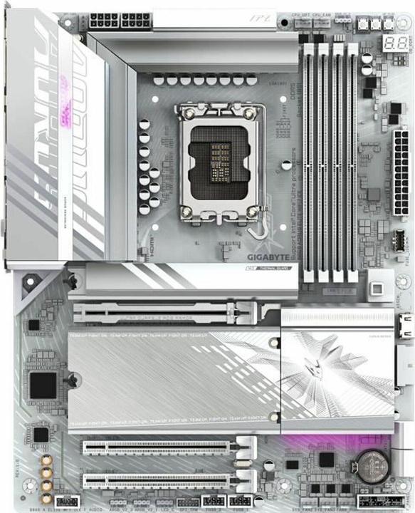 Productafbeelding Gigabyte B860 AORUS ELITE WIFI7 ICE (LGA 1851, Intel B860, ATX)